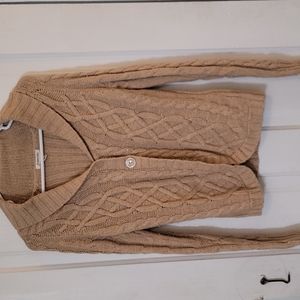 Sparkly brown cardigan